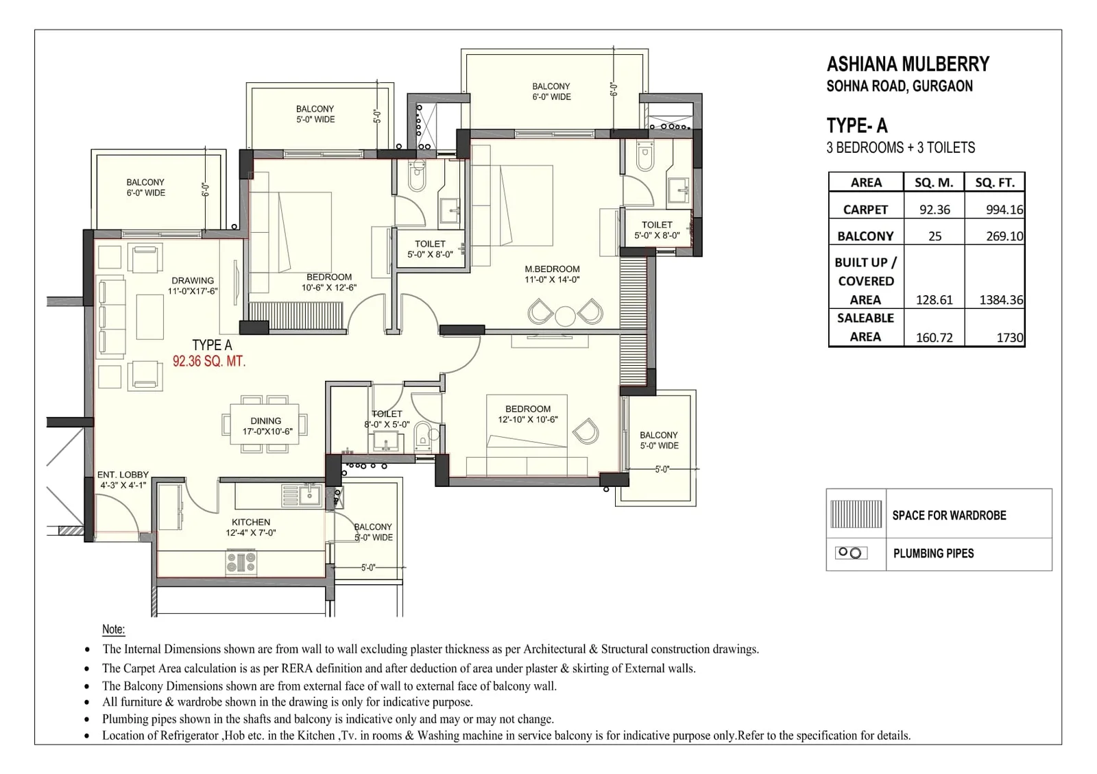 3BHK-1730-Sq.Ft_