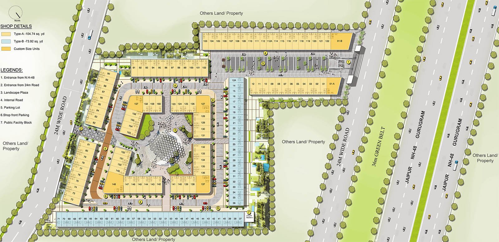 bptp-amstoria-layout-plan